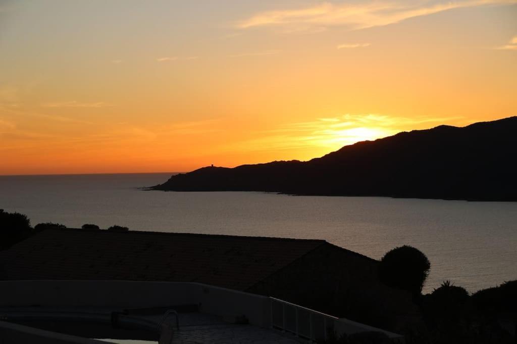 Chez Adrien 108-Appartement Magnifique Vue Mer Piscine Chauffee Serra-di-Ferro  Zewnętrze zdjęcie