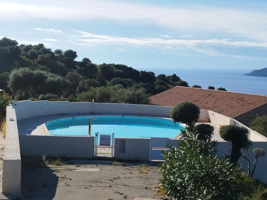 Chez Adrien 108-Appartement Magnifique Vue Mer Piscine Chauffee Serra-di-Ferro  Zewnętrze zdjęcie